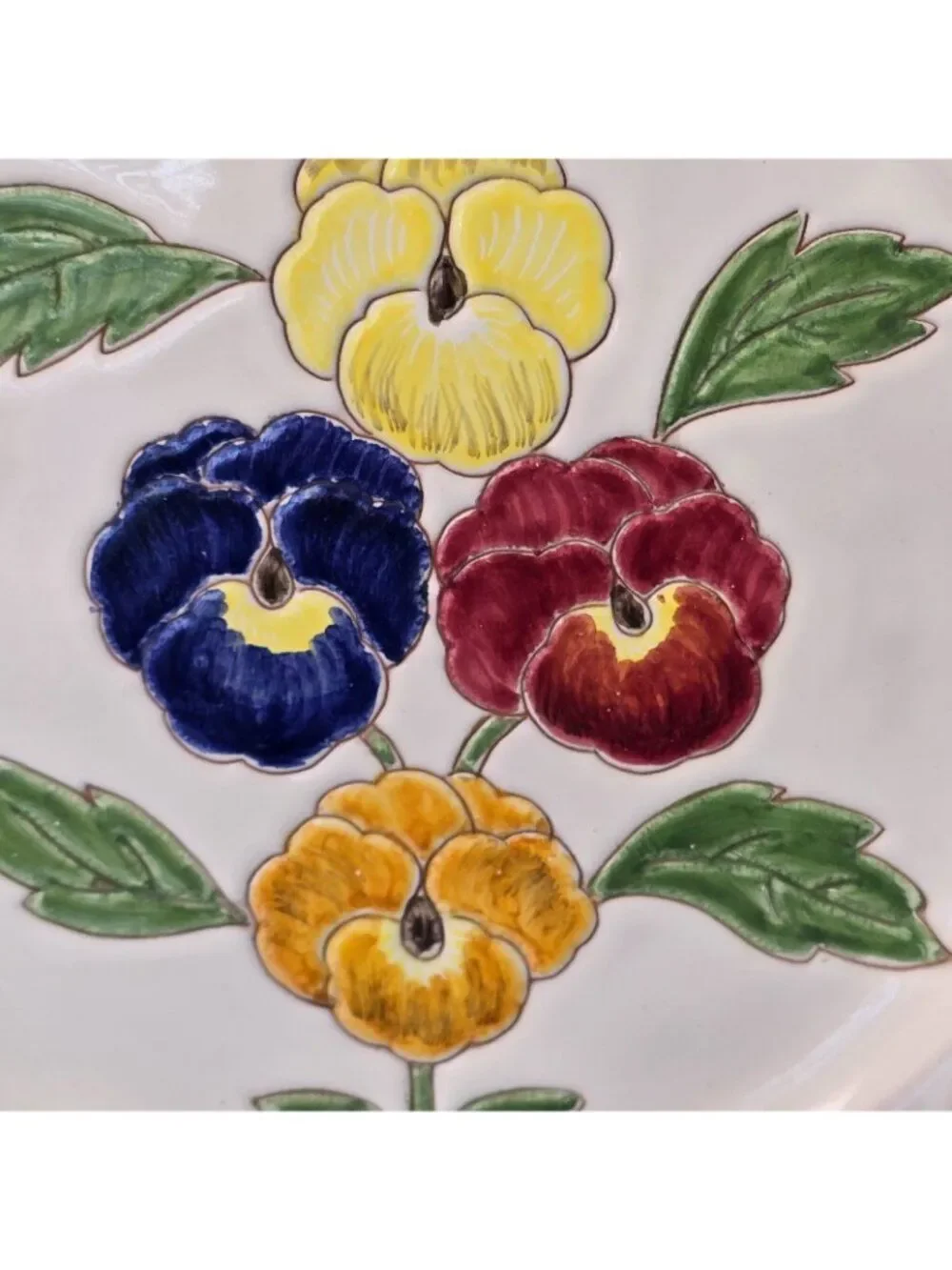 Vintage Italian 1671 Octagonal Lunch Plate 9.75